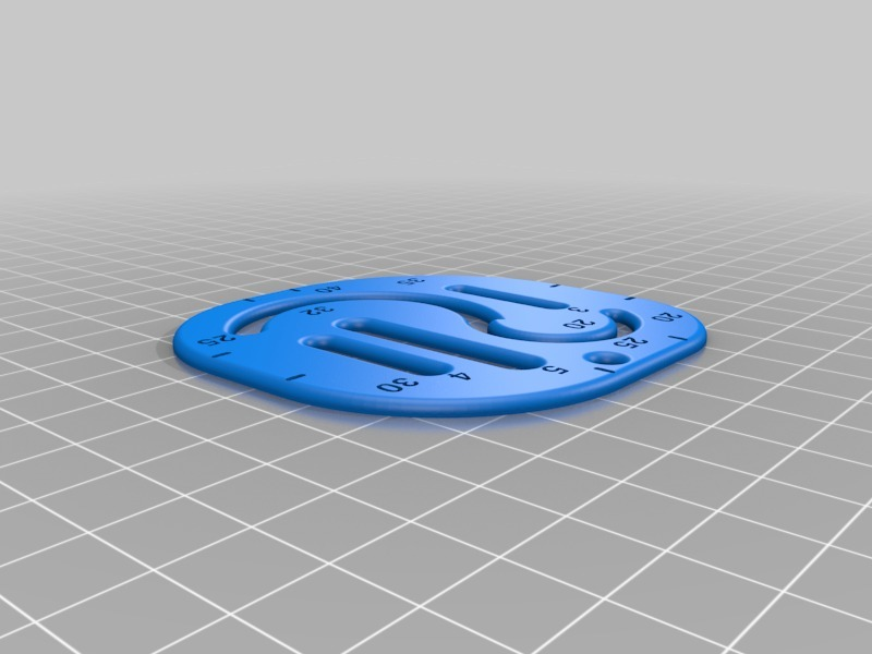 Free 3D file Radius Gauge・3D printer design to download・Cults