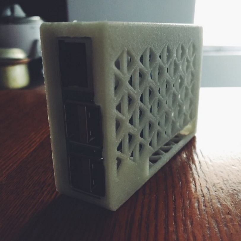 Free STL file Raspberry Pi 2/Model B Triangular Case・3D printer design ...