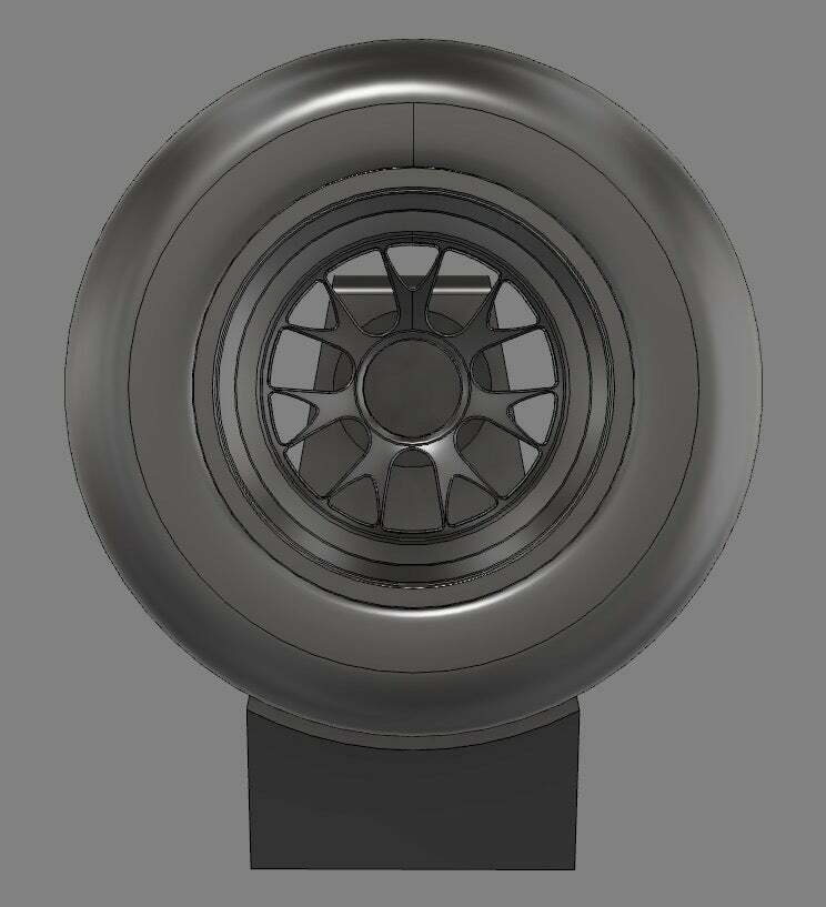 Free STL file F1 tyre and rim 🎲・3D print design to download・Cults