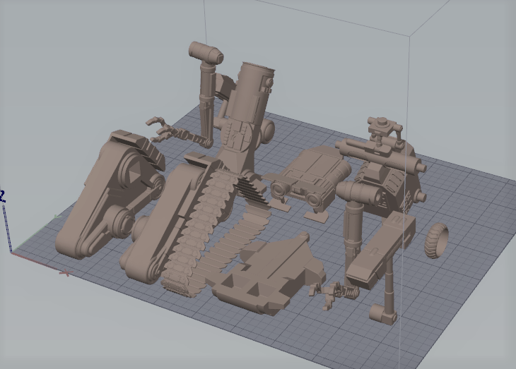 Archivo 3D Johnny 5 Modelo de impresión 3D 🤖・Modelo imprimible en 3D