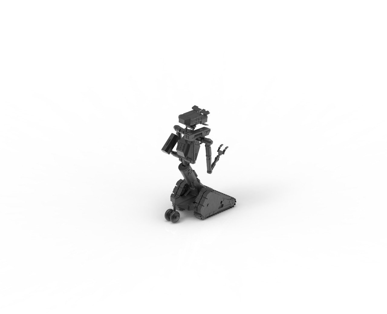3D file Johnny 5 - 3D print model 🪖・3D printing model to download・Cults
