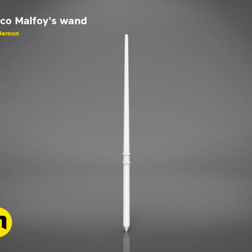 Download STL file Draco Malfoy’s Wand • 3D print design ・ Cults