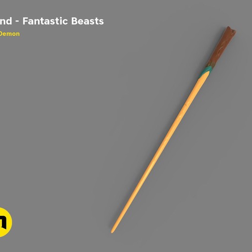 Download STL file Wand Newt Scamander ・ Cults