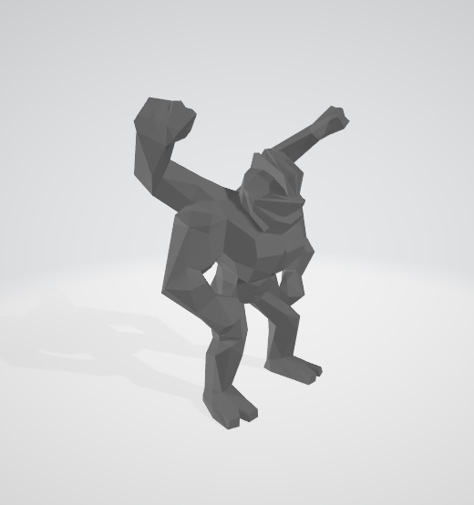 Файл STL Machamp Low Poly Pokemon・Шаблон для загрузки и 3D-печати・Cults