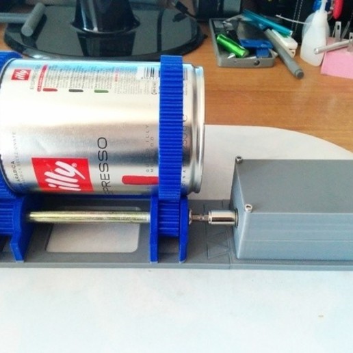 Download STL file Rock Tumbler for finishing 3D printed objects • 3D