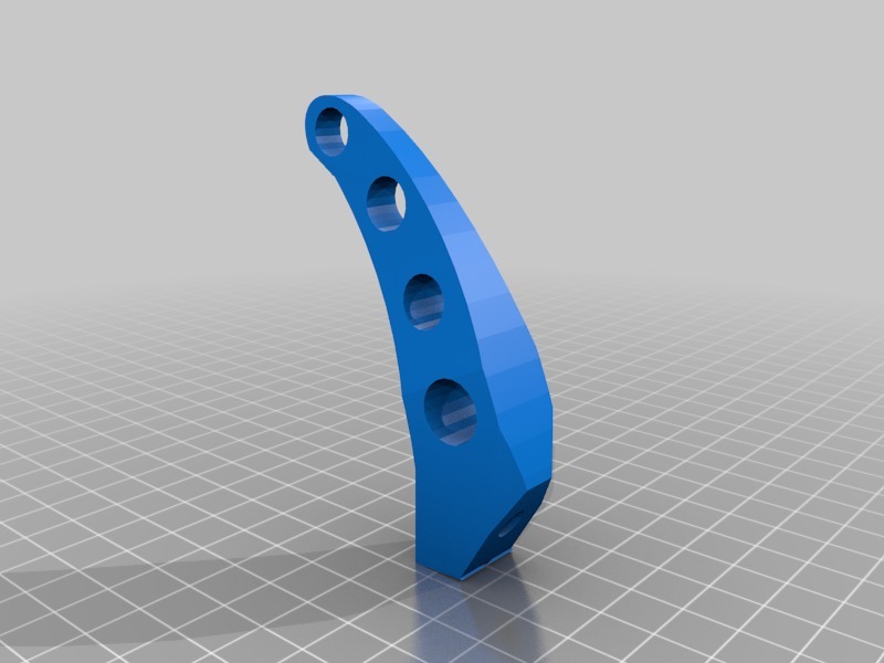 Spektrum Transmitter Balance, Strap Extender 3D model