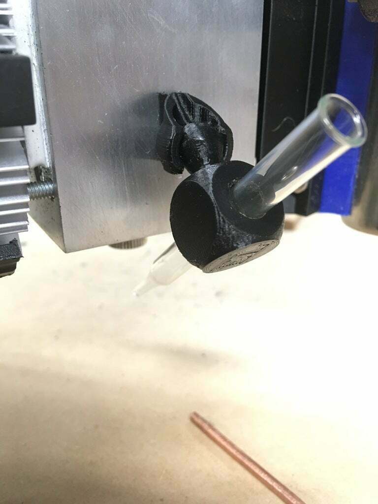Free STL file Air_Nozzle_Holder_Endurance・3D printable model to