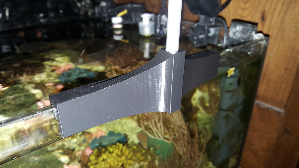 Free 3D file Aquarium light bracket 🐾・3D printing idea to download・Cults