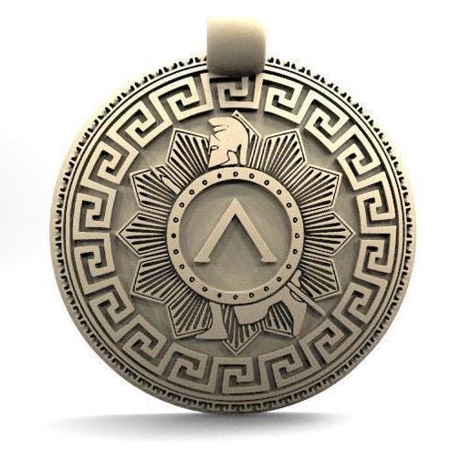 Pendentif spartiate Clearance