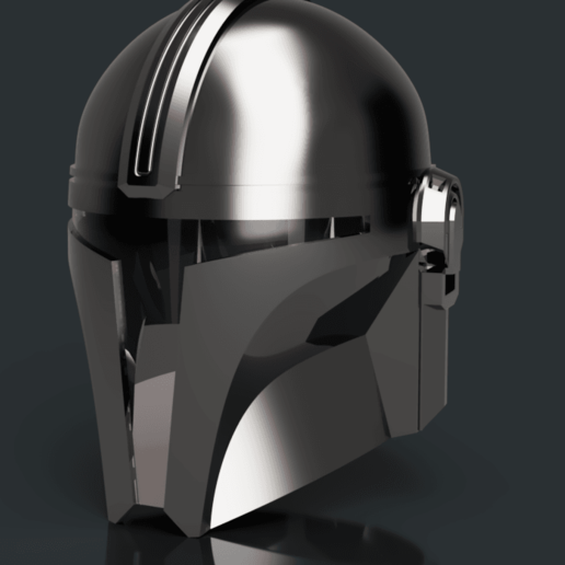 Download Stl File V3 Mandalorian Helmet Star Wars 3d Printable Template Cults