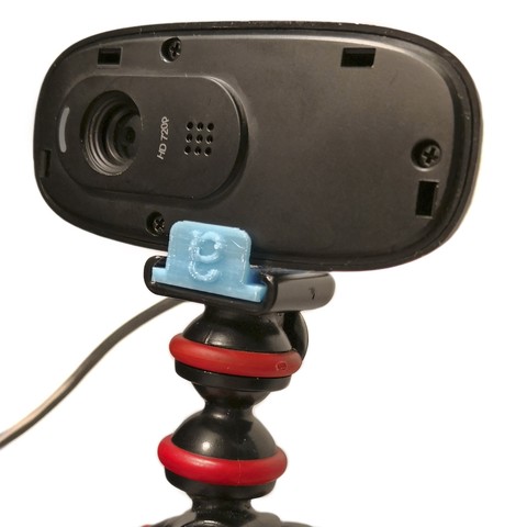 Logitech C270 Webcam Guerrilla Tripod Mount