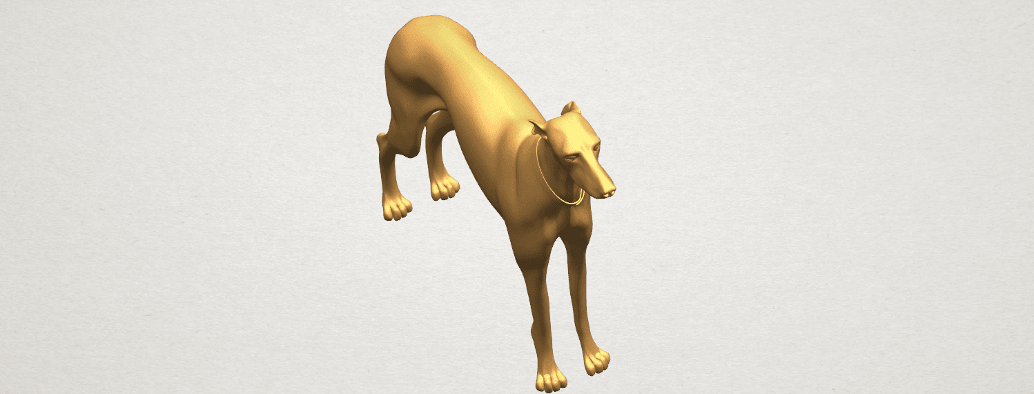 Free 3D file Skinny Dog 03 🐕・Design to download and 3D print・Cults