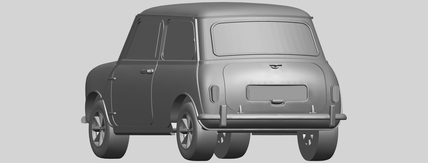 Free 3D file Morris Mini Minor Mark1 🚗・Model to download and 3D print