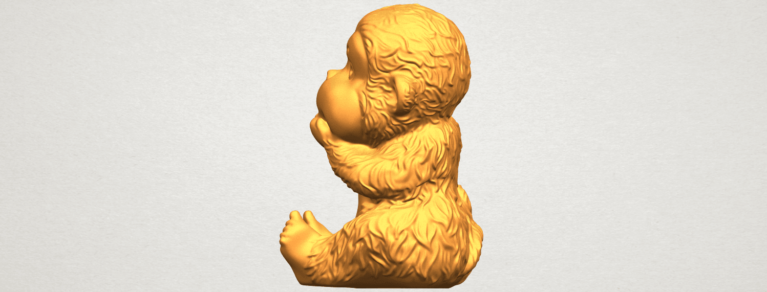 Free 3D file Monkey A04・3D printing template to download・Cults