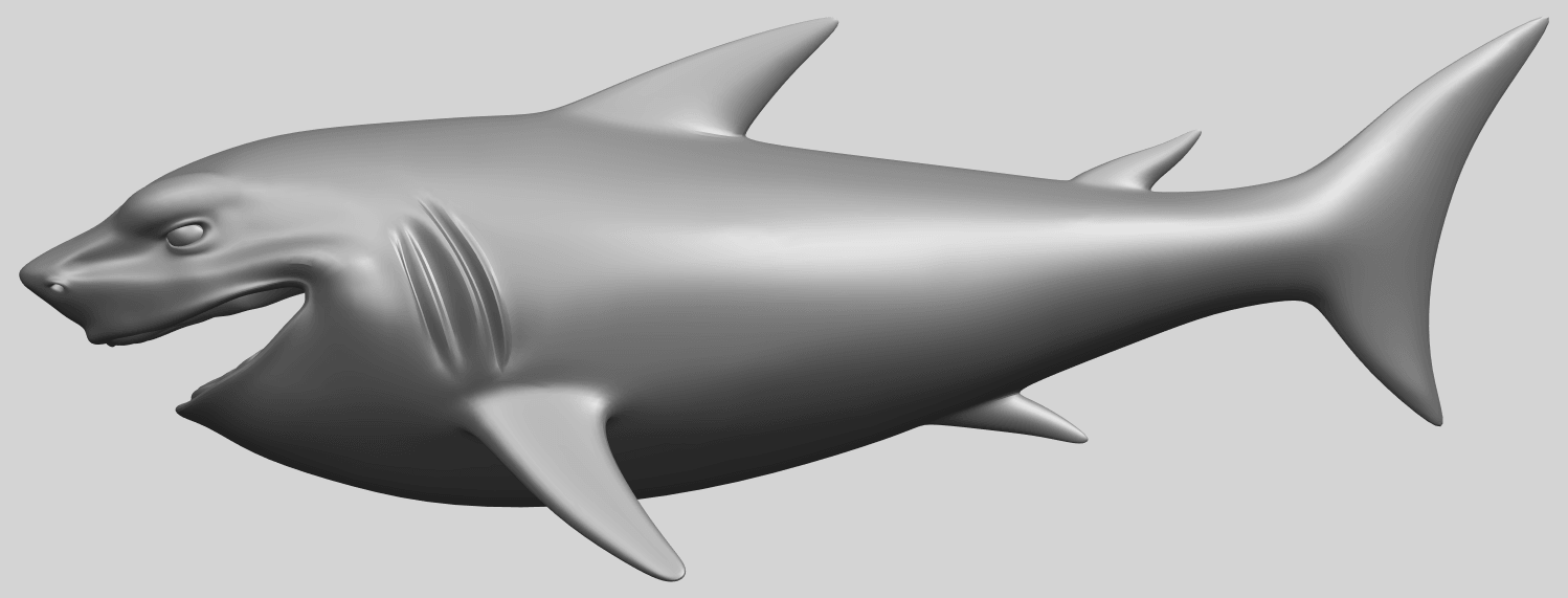Free 3D file Shark 🦈・3D printable model to download・Cults