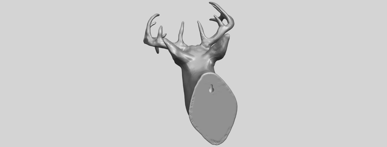 Free 3D file Deer Head 🦌・Template to download and 3D print・Cults