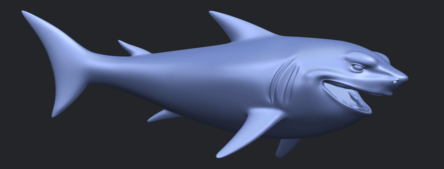 Free 3D file Shark 🦈・3D printable model to download・Cults