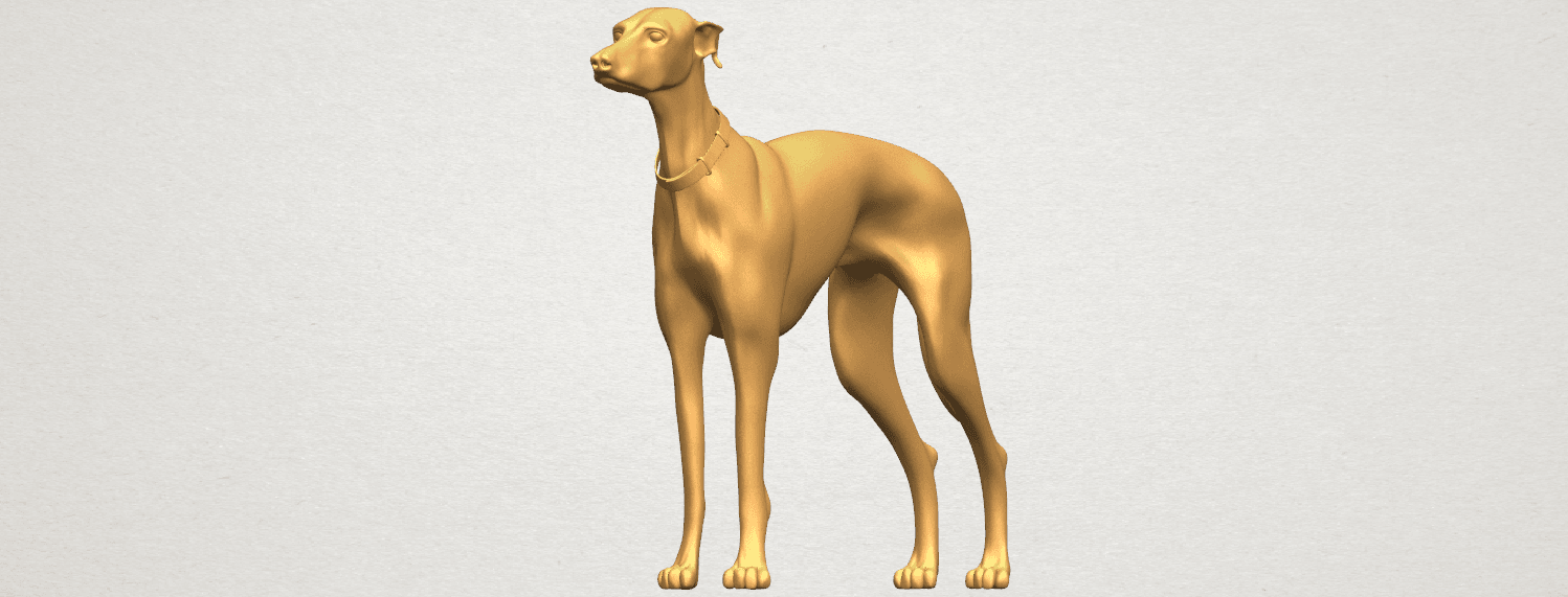 Free 3D file Skinny Dog 03 🐕・Design to download and 3D print・Cults