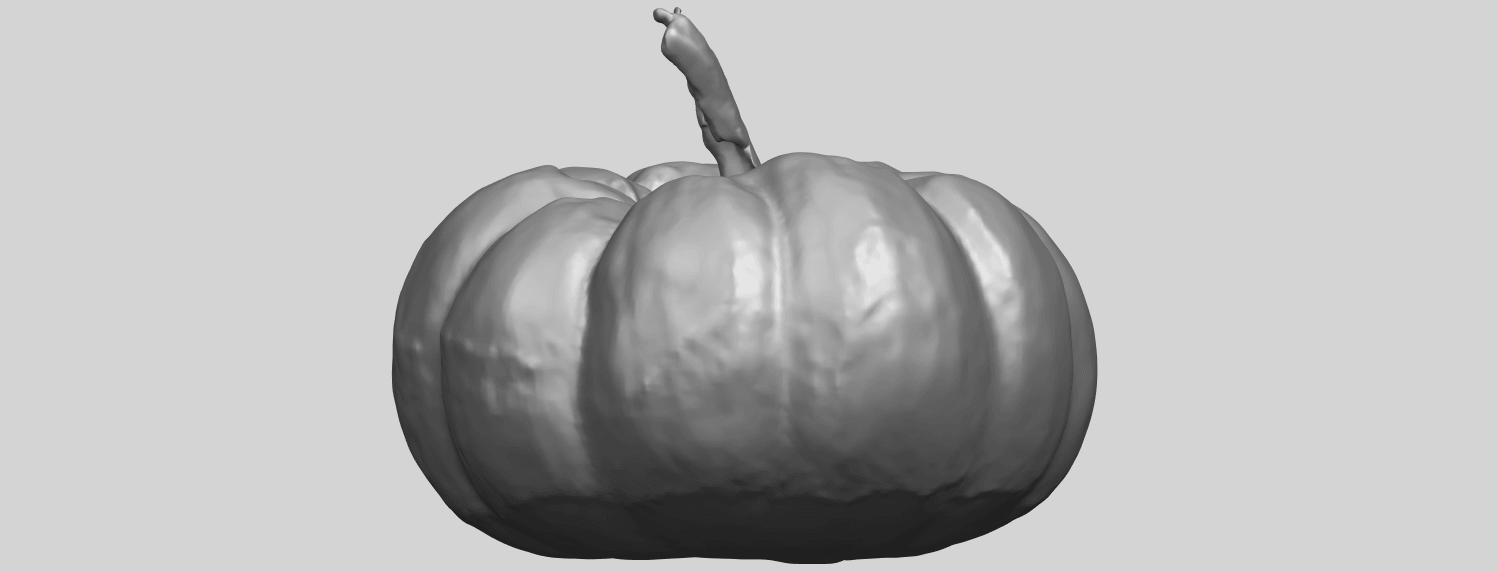 Download free STL file Pumpkin 02 • 3D print template ・ Cults