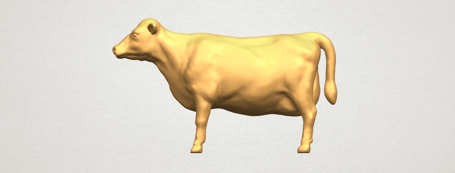 Download free STL file Cow 01 • 3D printer design ・ Cults