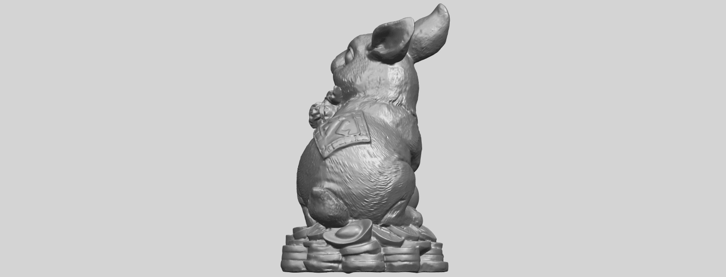 Free 3D file Rabbit 02 đă»Template to download and 3D printă»Cults
