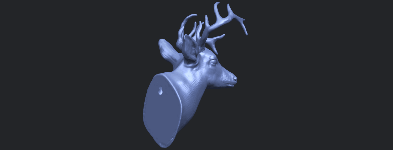 Free 3D file Deer Head 🦌・Template to download and 3D print・Cults