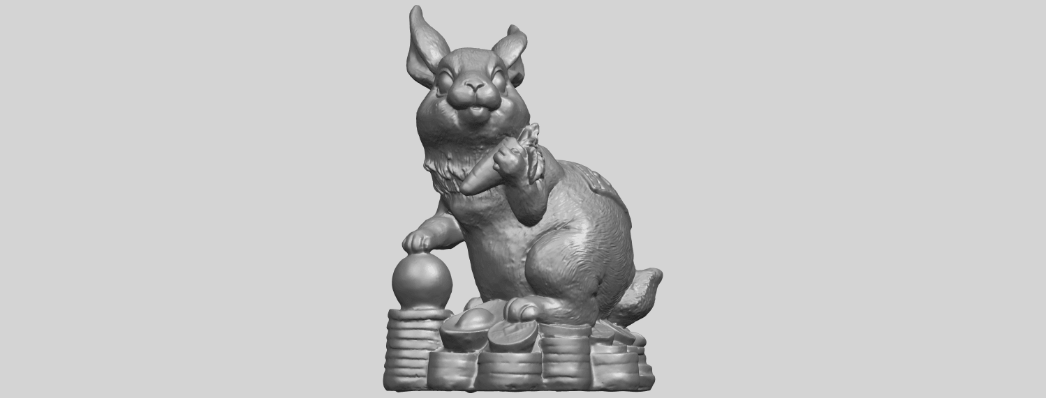 Free 3D file Rabbit 02 đă»Template to download and 3D printă»Cults