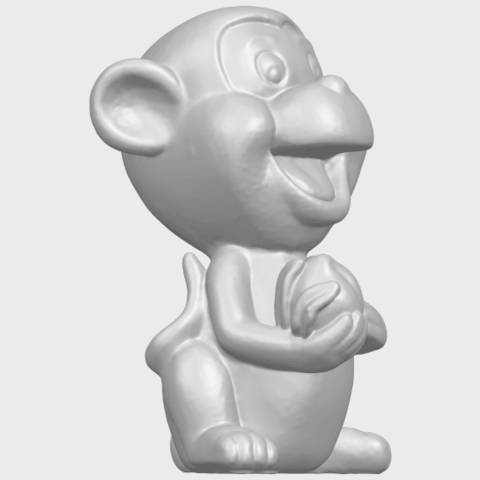 Download free 3D printing templates Cute Monkey ・ Cults