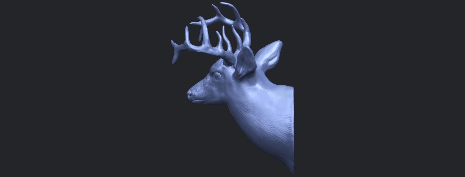 Free 3D file Deer Head 🦌・Template to download and 3D print・Cults