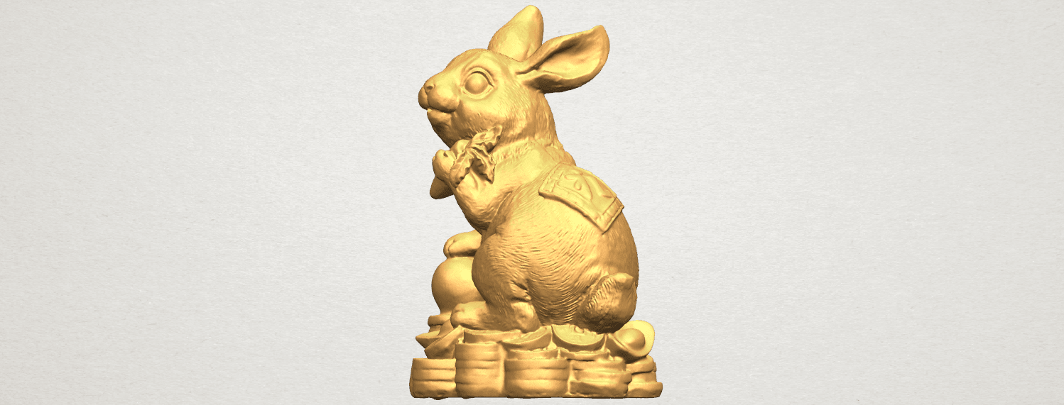 Free 3D file Rabbit 02 đă»Template to download and 3D printă»Cults