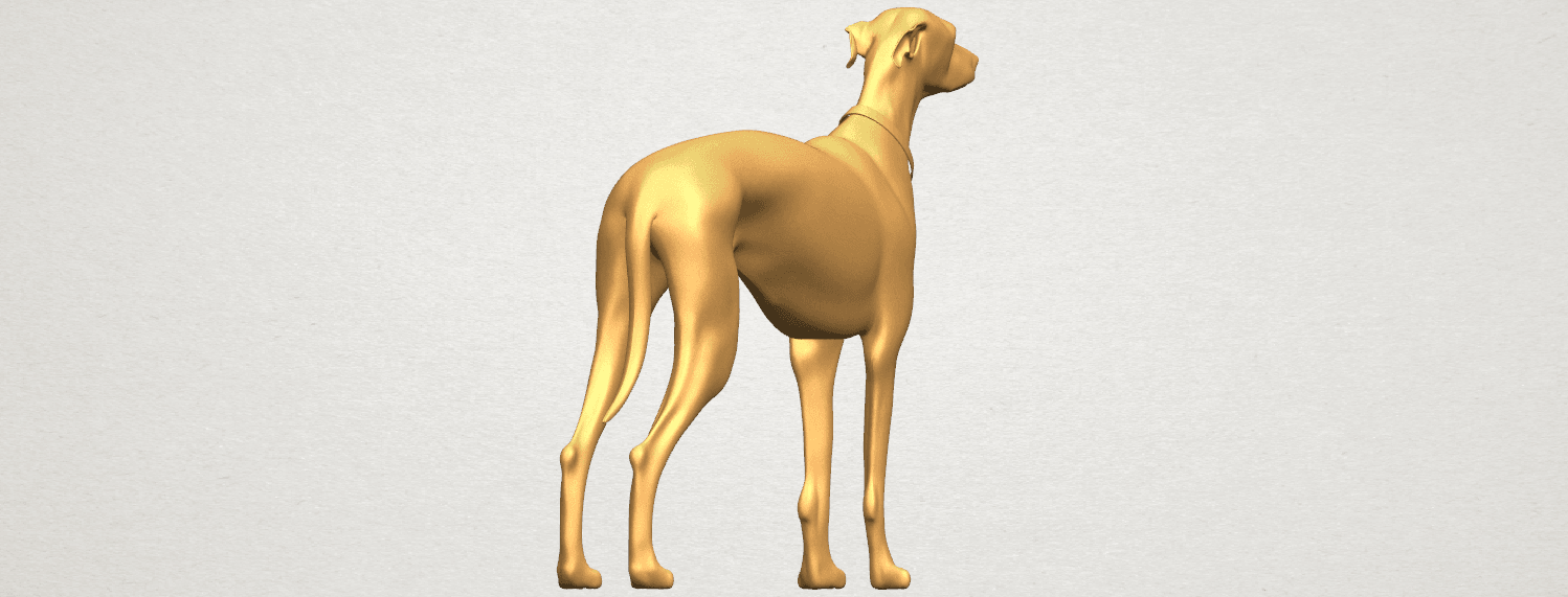 Free 3D file Skinny Dog 03 🐕・Design to download and 3D print・Cults