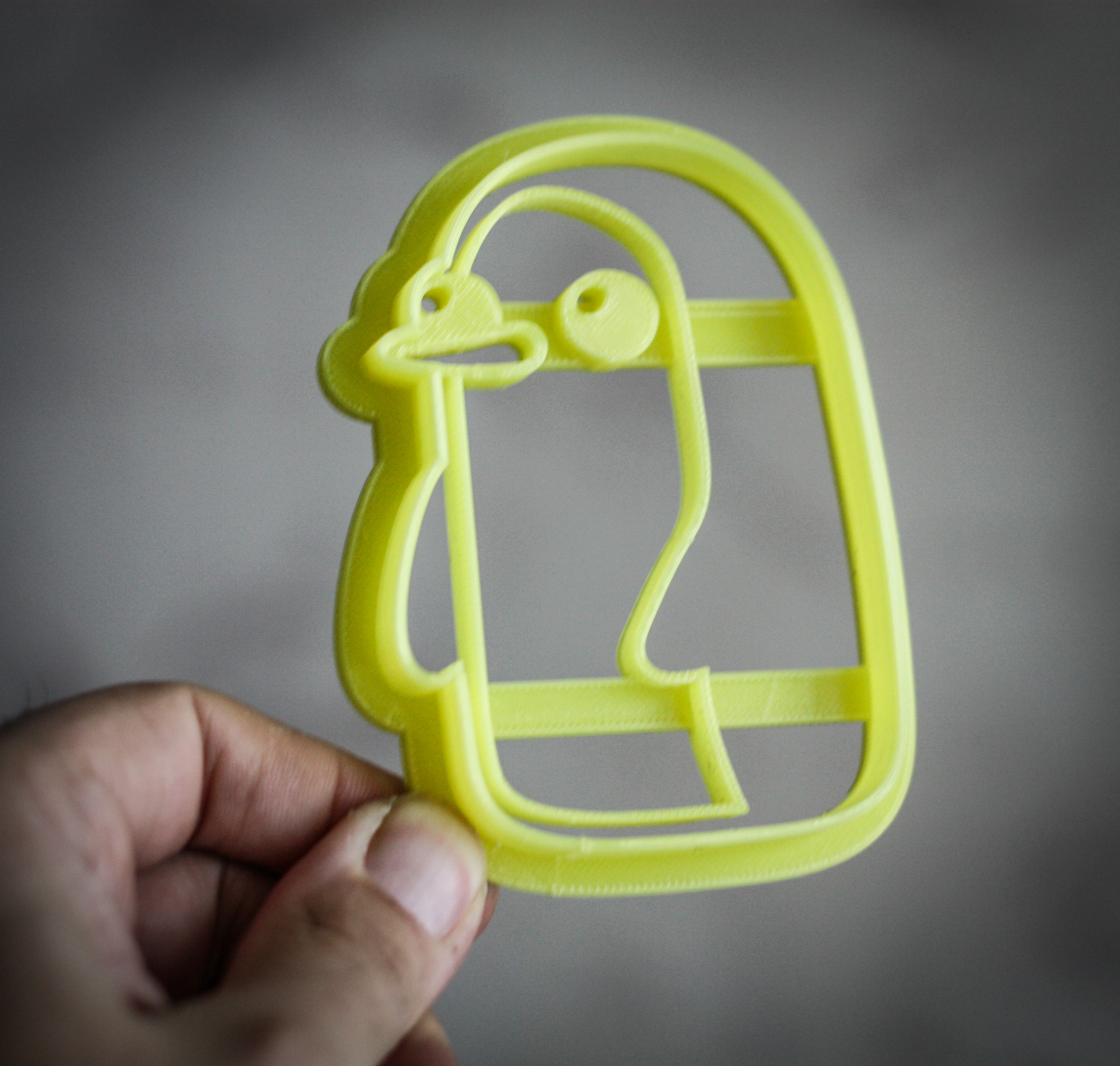 STL file Adventure time - Gunter cookie cutter・3D printing template to ...