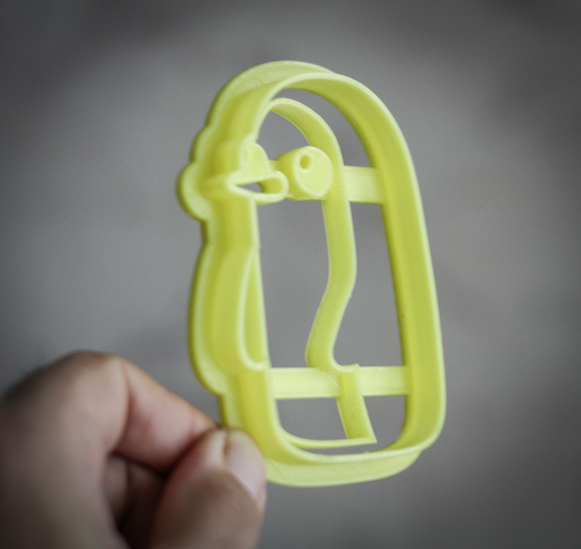 STL file Adventure time - Gunter cookie cutter・3D printing template to ...