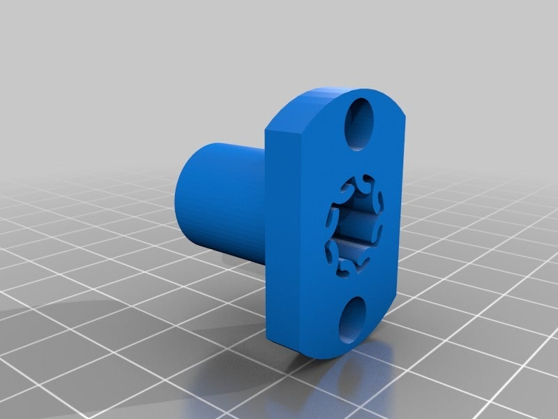 Free STL file LMH8UU Oval-Flanged 8mm Bushing 🔧・3D printer design to ...