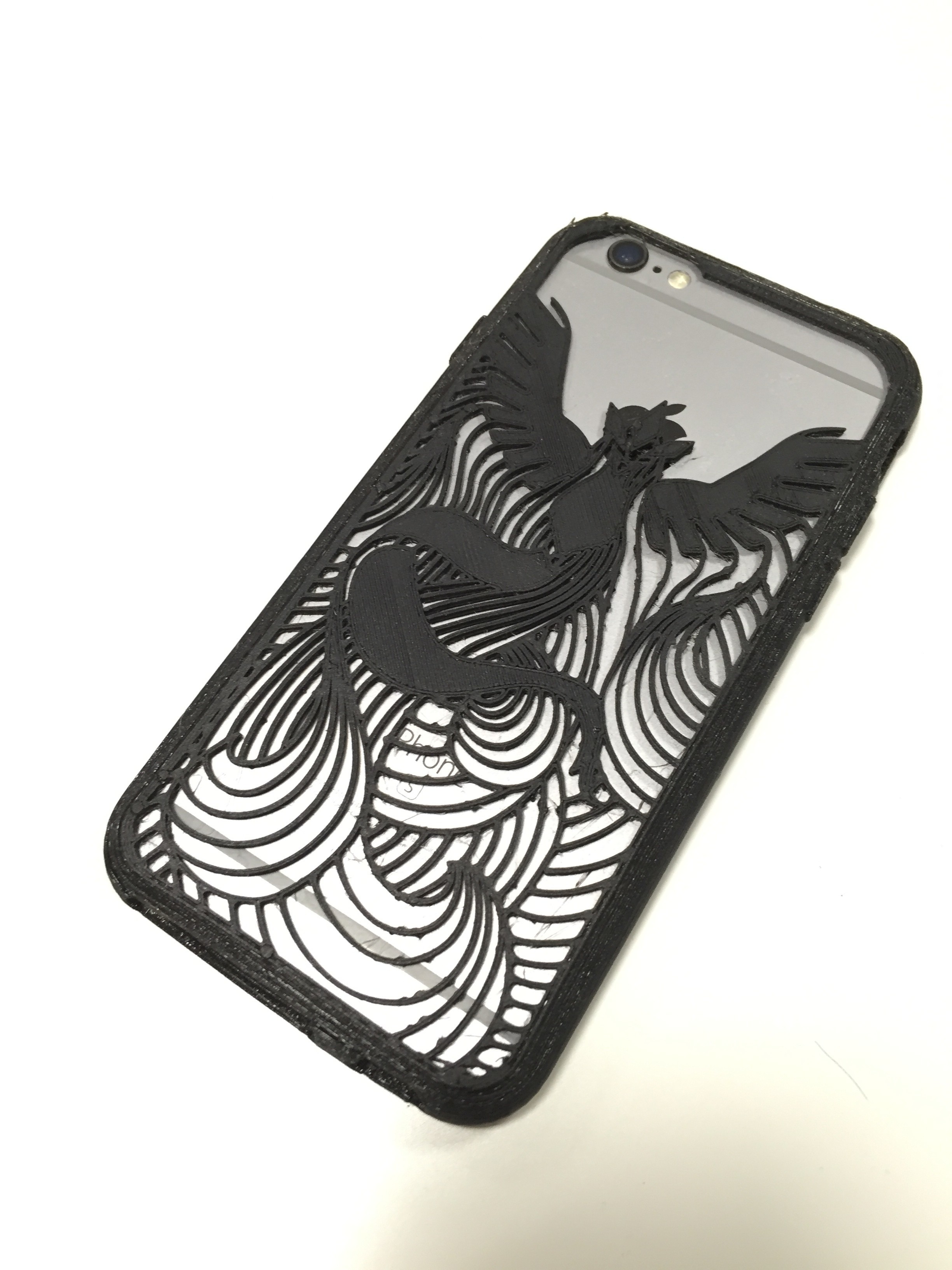 Download STL file Flexible iPhone 6/6s case with Articuno back • 3D ...
