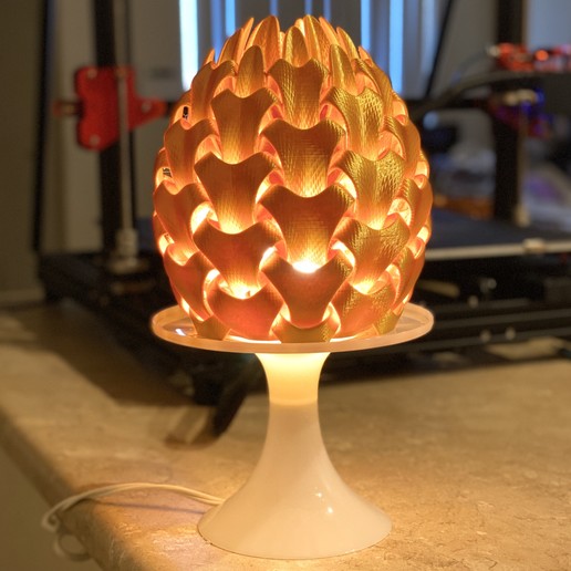 3D print Orchids Lamp • made with Creality CR10 Max ・ Cults