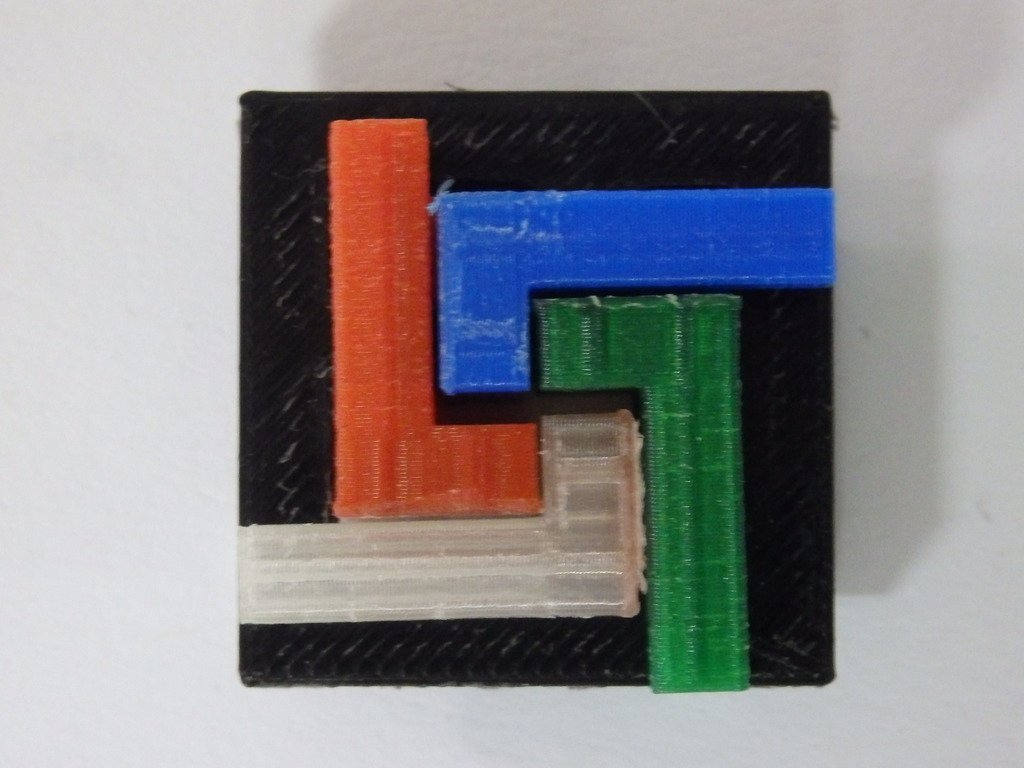 Free STL file Brain teaser / Casse tête・3D printing template to