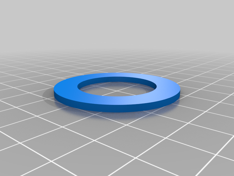 Free 3D file MBucketWasher 1 inch id・3D printing idea to download・Cults