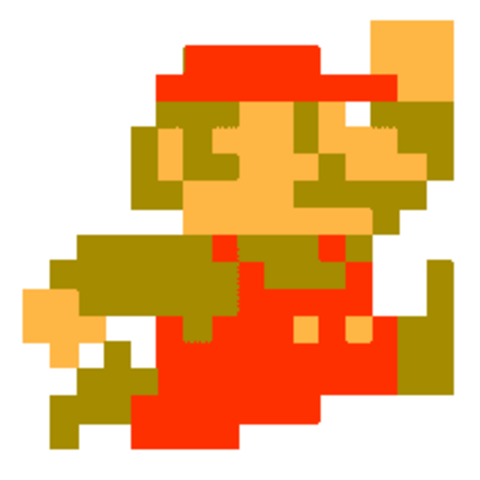 Download free STL file Mario pixel art • 3D printer model ...