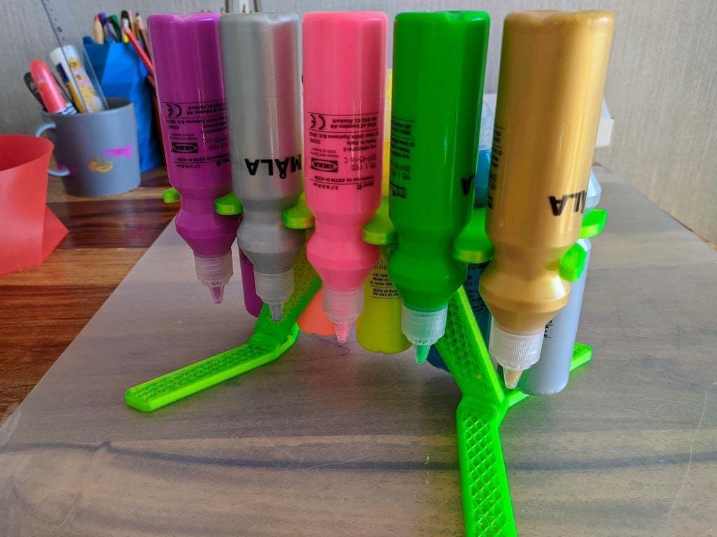 Free STL File IKEA Paints Stand Holder 3D Printing Idea To Download Cults