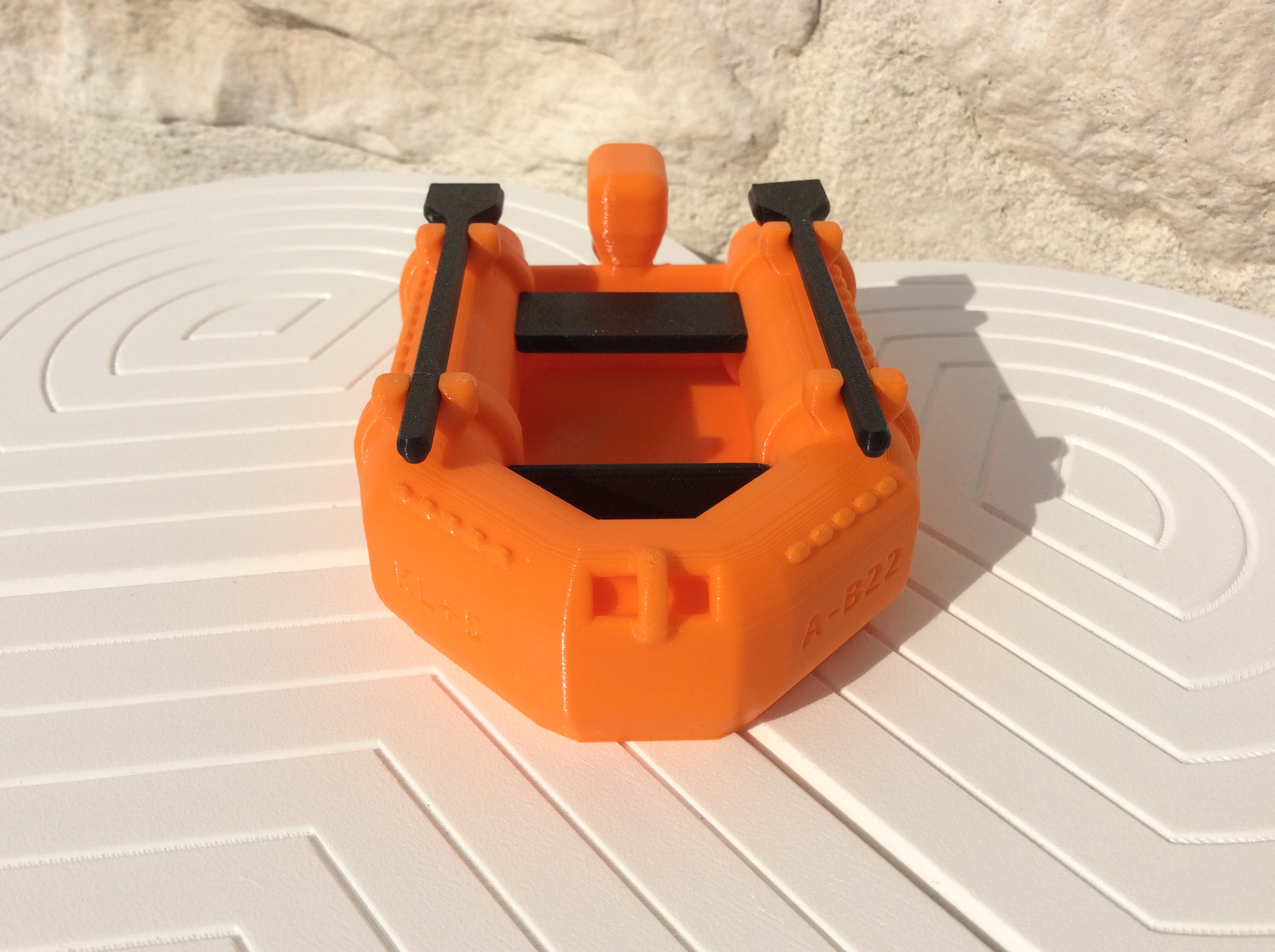 STL file ZODIAC BOAT・3D printer design to download・Cults