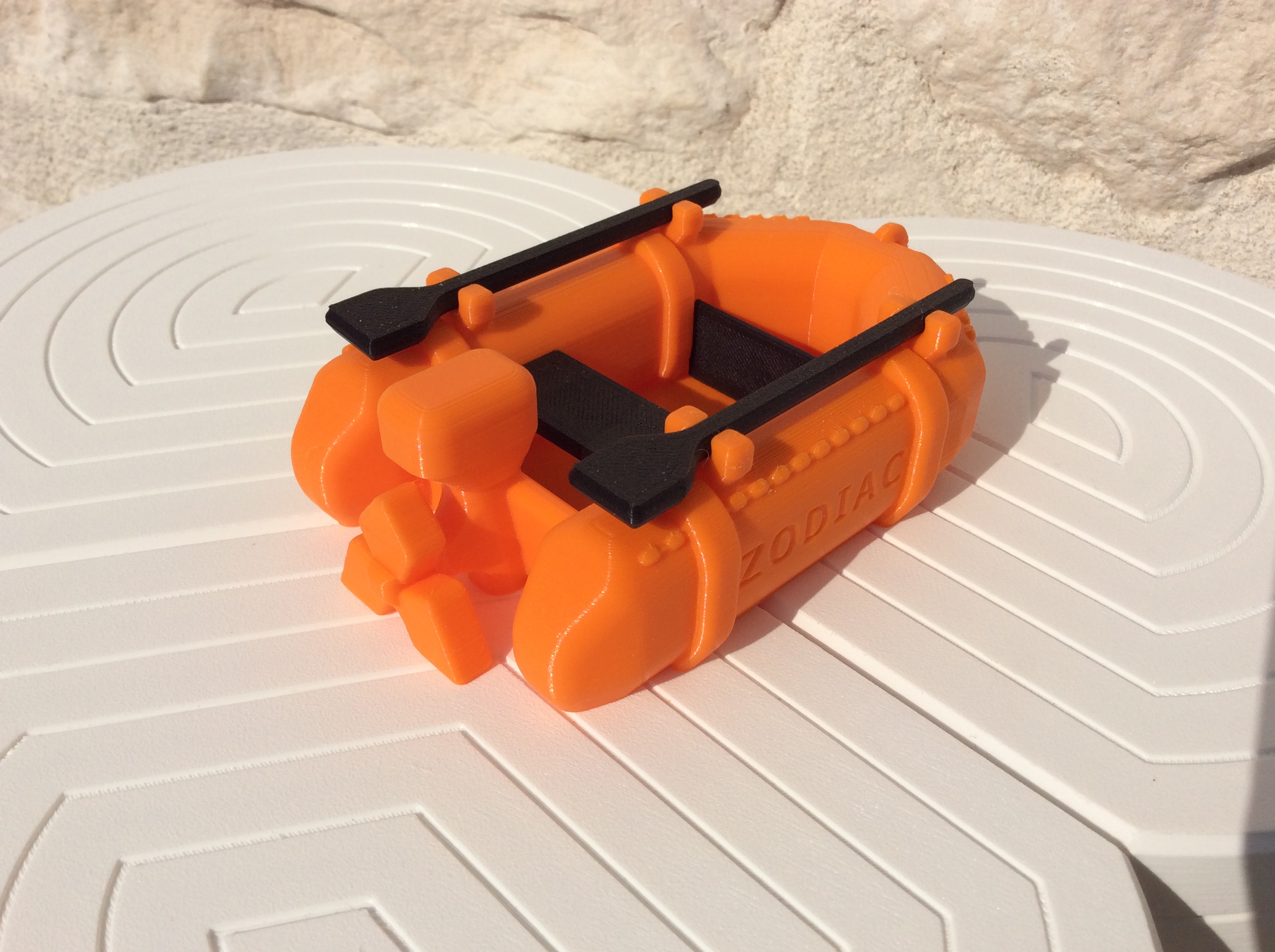 STL file ZODIAC BOAT・3D printer design to download・Cults