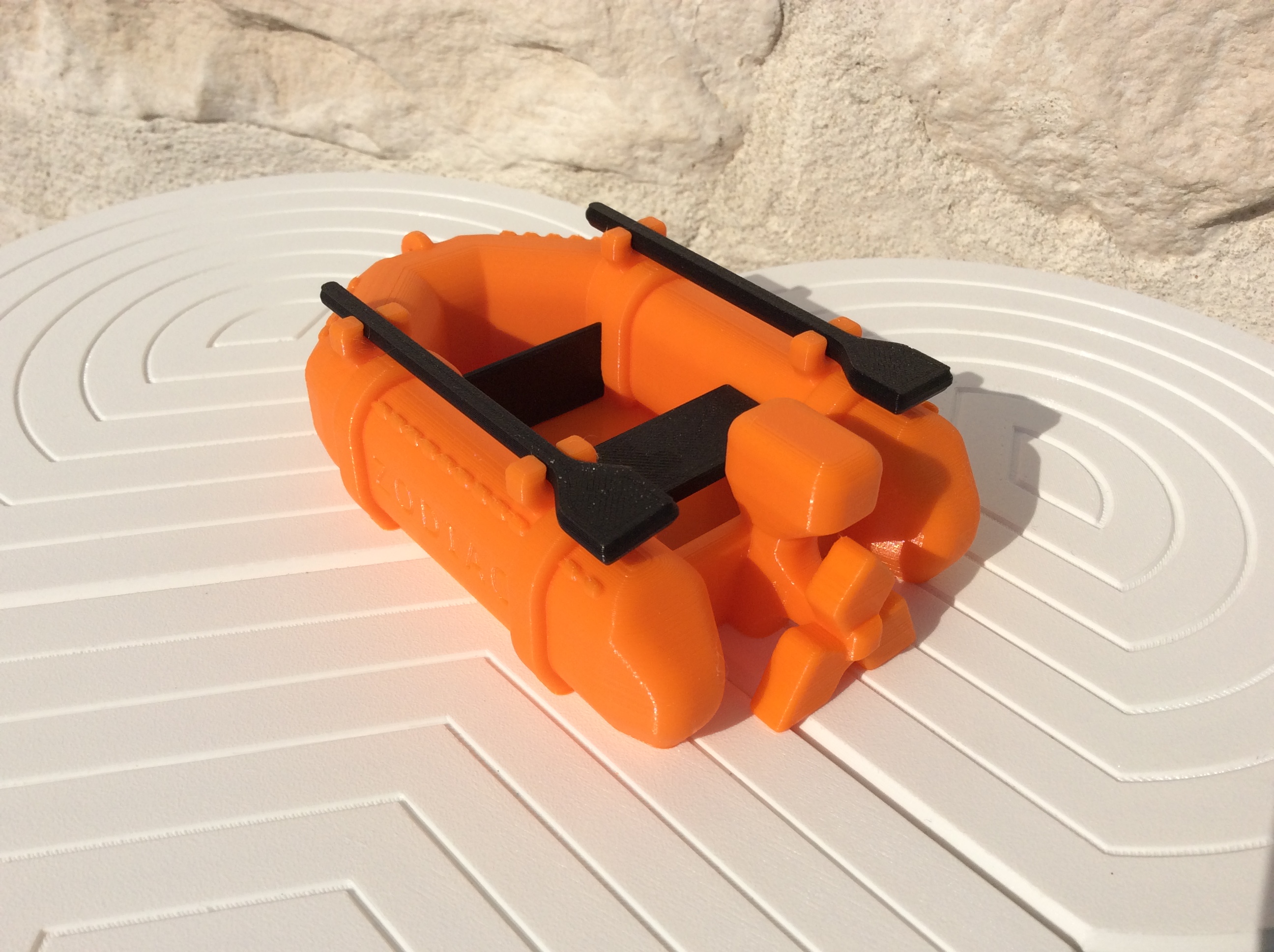 STL file ZODIAC BOAT・3D printer design to download・Cults