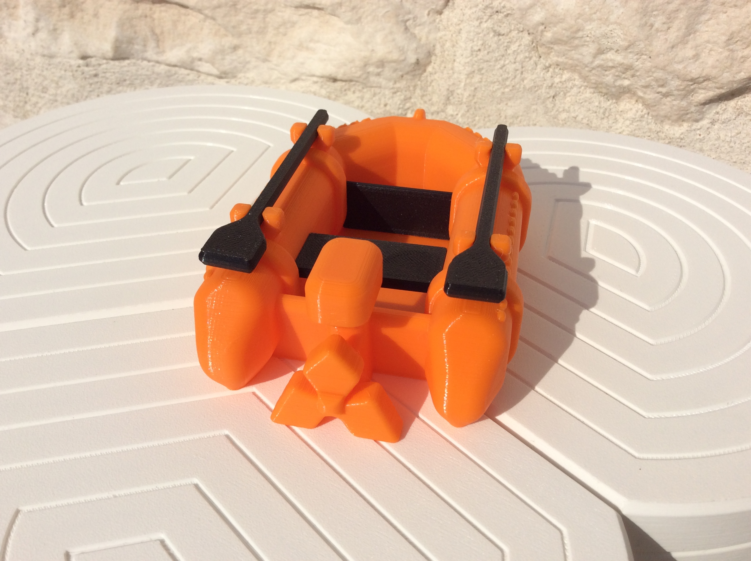 STL file ZODIAC BOAT・3D printer design to download・Cults