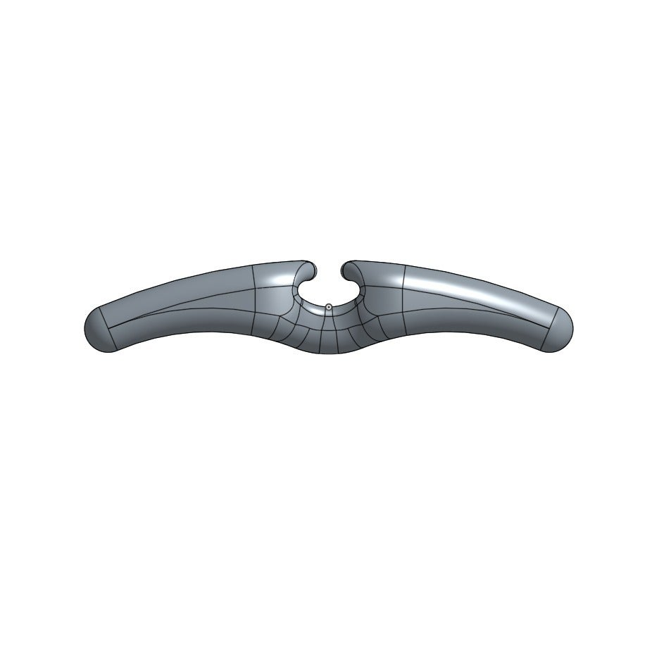 Cart Handle Step File Free STL file Shopping Handle 🛒・3D print model to download・Cults