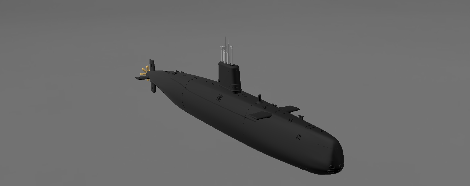 Archivo STL HMS Conqueror (S48)・Objeto imprimible en 3D para descargar ...