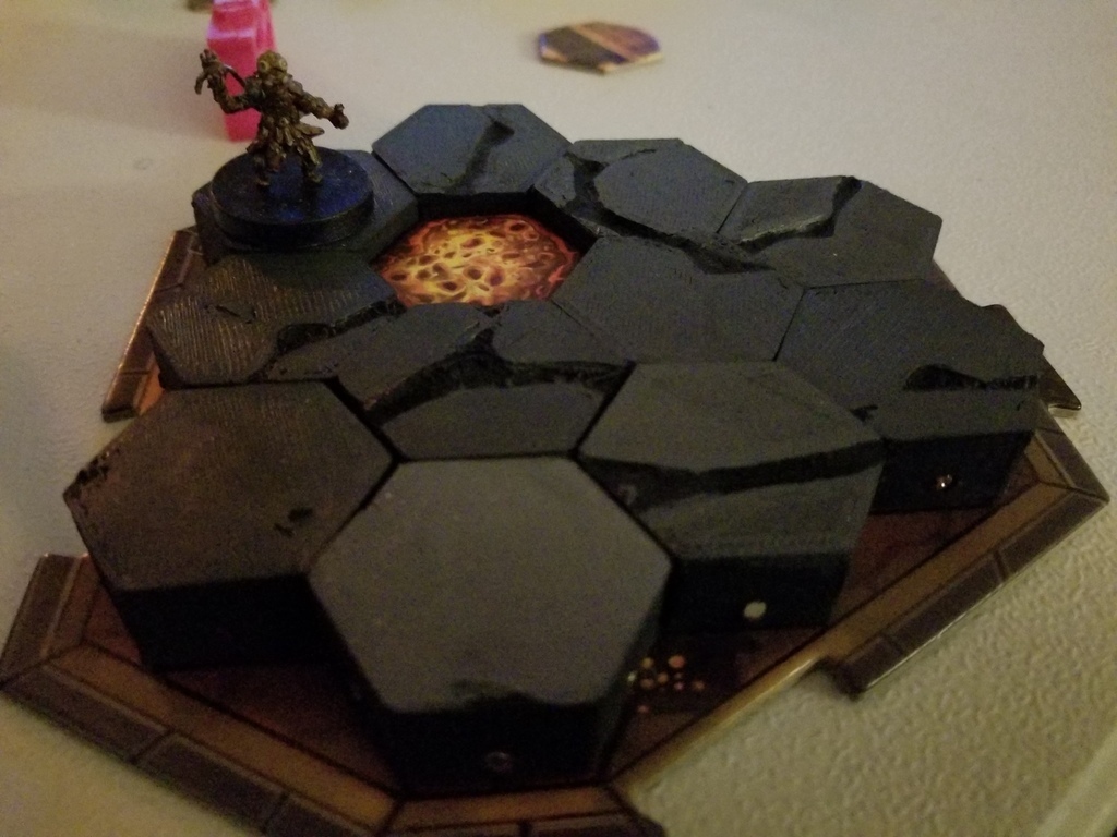 Free 3D file Gloomhaven Magnetic Hex・3D printable model to download・Cults