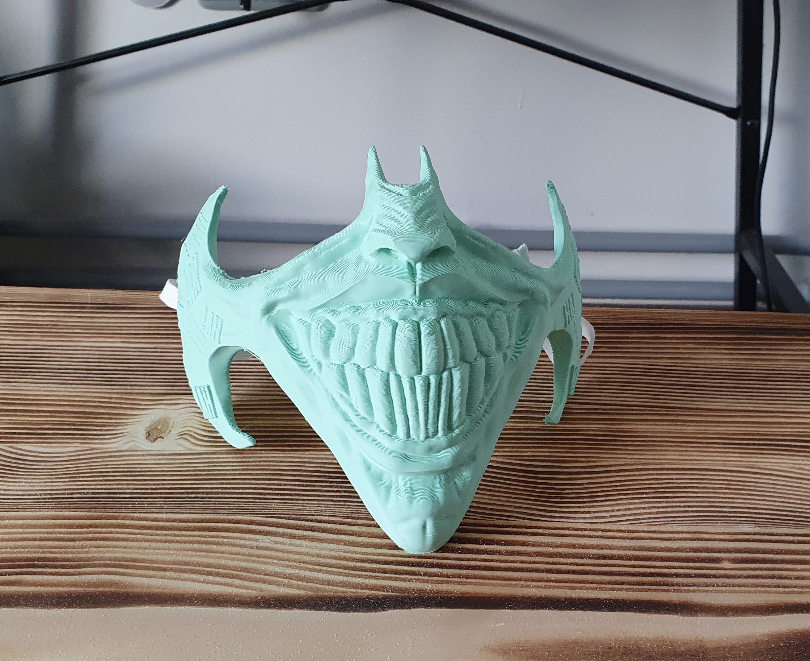 STL file Joker/Batman Mask 🃏・3D printer design to download・Cults