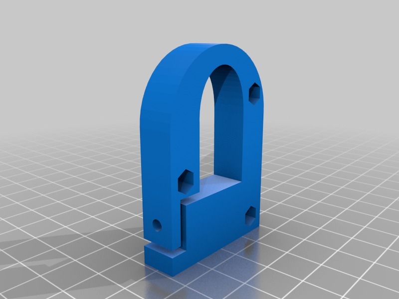 Free 3D file Kossel carriage back・3D print model to download・Cults