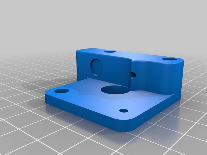Free 3D file Alfawise U20 extruder guide for TPU/TPE flexible filament ...